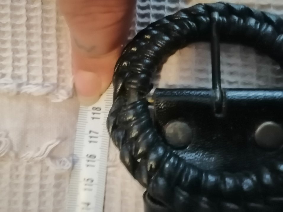 2 adet Siyah Deri Goth Tarzı Kadın Kemer - Görsel 3