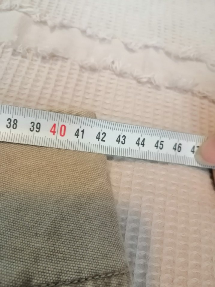 Bej %100 Pamuk Mini kot Etek - Görsel 5