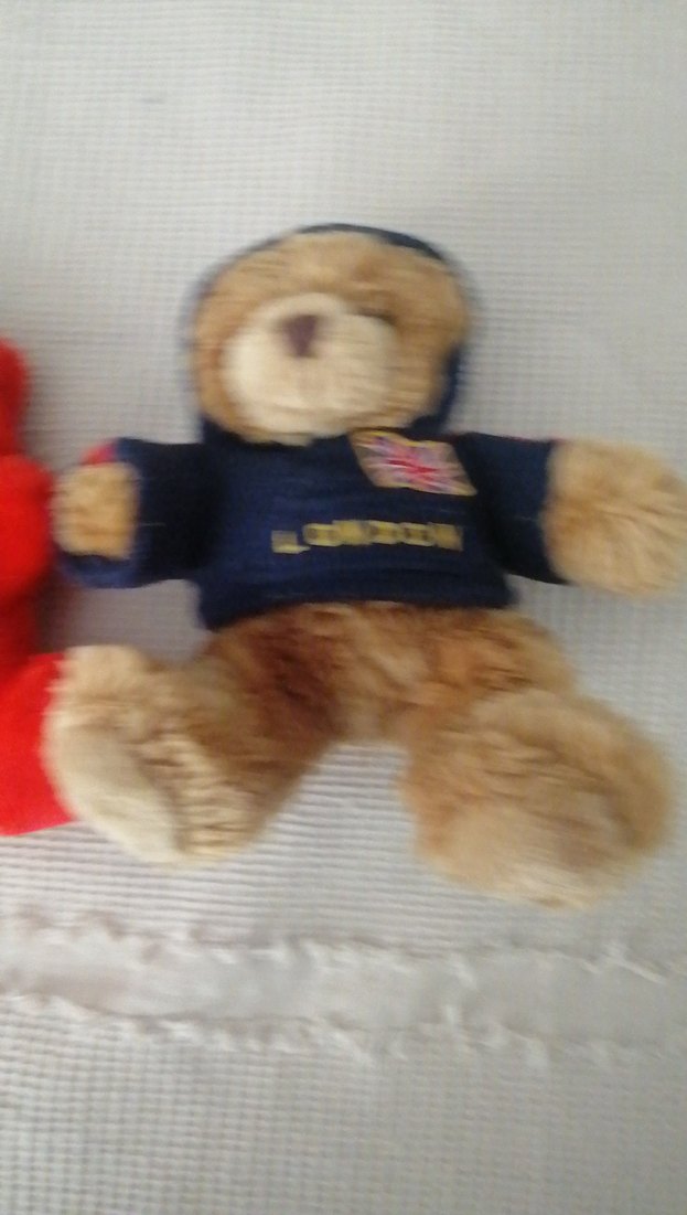 Renkli Peluş Oyuncak Ayı ve Şeytan - Görsel 2