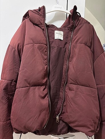 l Beden bordo Renk mont ceket