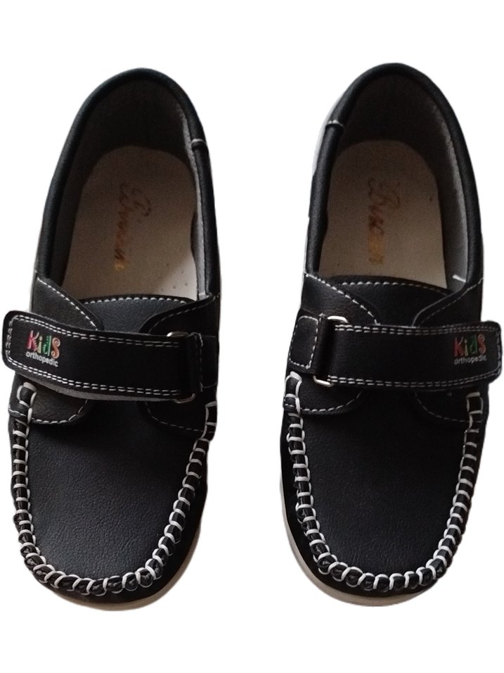 Siyah Erkek Çocuk Bağcıklı Günlük Ayakkabı - Görsel 3