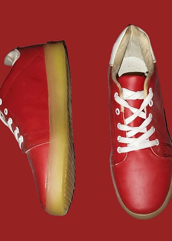 Kırmızı Erkek Spor Ayakkabı - Görsel 2