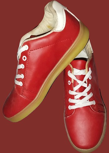 Kırmızı Erkek Spor Ayakkabı - Görsel 3