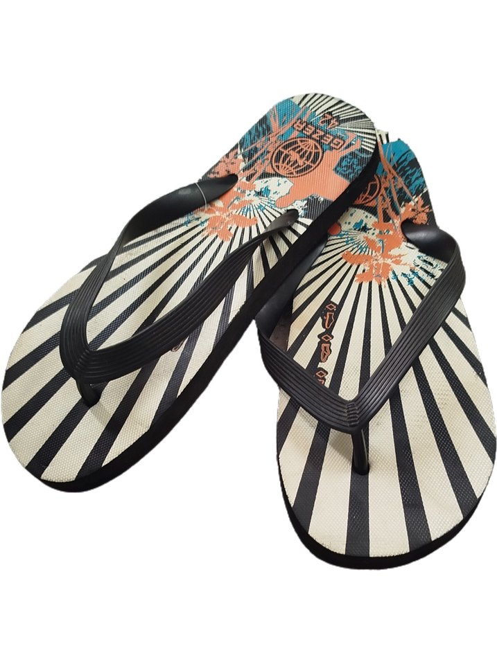 Erkek Çok Renkli Baskılı Kauçuk Sandalet - Görsel 2