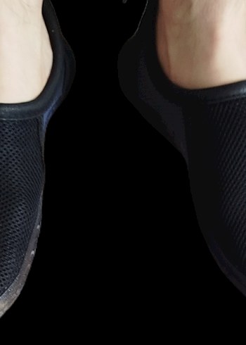 Erkek Siyah Biker Su Ayakkabısı Velcro - Görsel 2