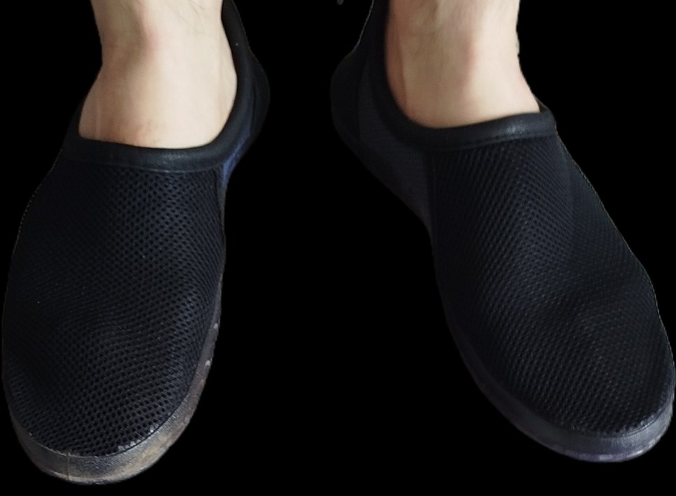 Erkek Siyah Biker Su Ayakkabısı Velcro - Görsel 2