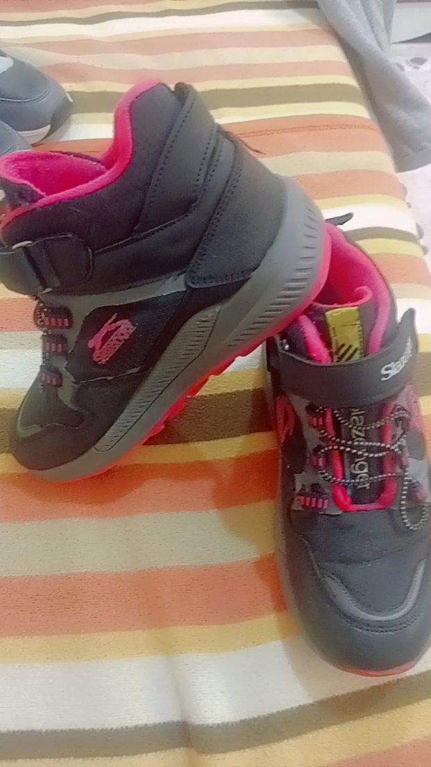 Kız Çocuk Renkli  spor Ayakkabı - Görsel 2