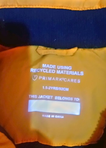 Sarı Kürklü Erkek Çocuk Mont - Görsel 8