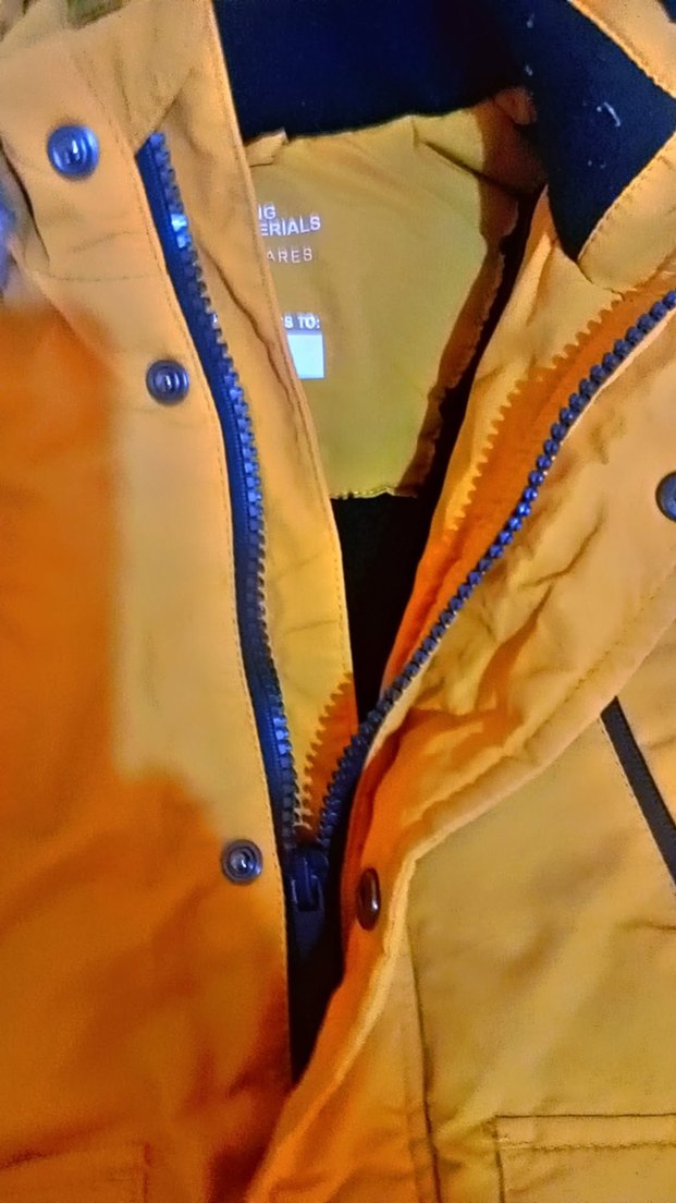 Sarı Kürklü Erkek Çocuk Mont - Görsel 3