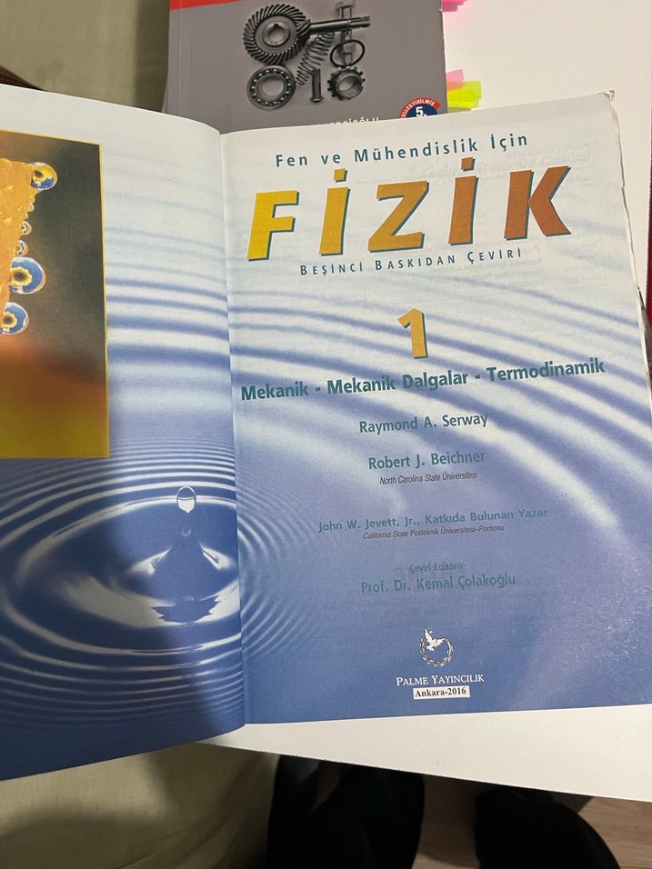 Fen ve Mühendislik İçin Fizik 1 - Serway Beichner - Görsel 2