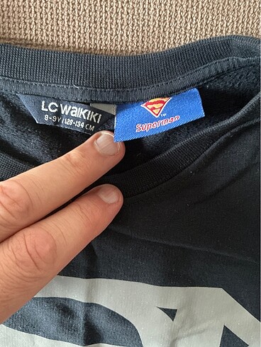 LC Waikiki Superman karanlıkta parlayan amblem