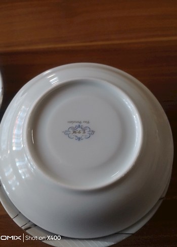 Gri Detaylı Beyaz çay tabağı 6 tane sıfır ürün - Görsel 4