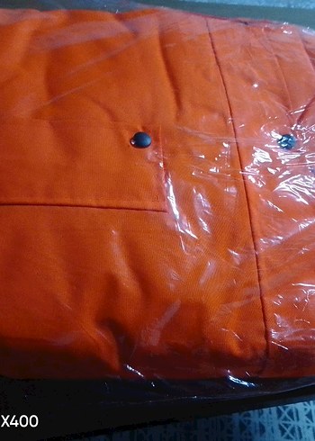 Erkek Turuncu Uzun Kollu su geçirmez kaban - Görsel 8