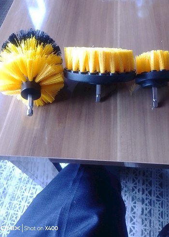 Sarı Renkli Temizlik Fırçaları Seti sıfır ürün - Görsel 2