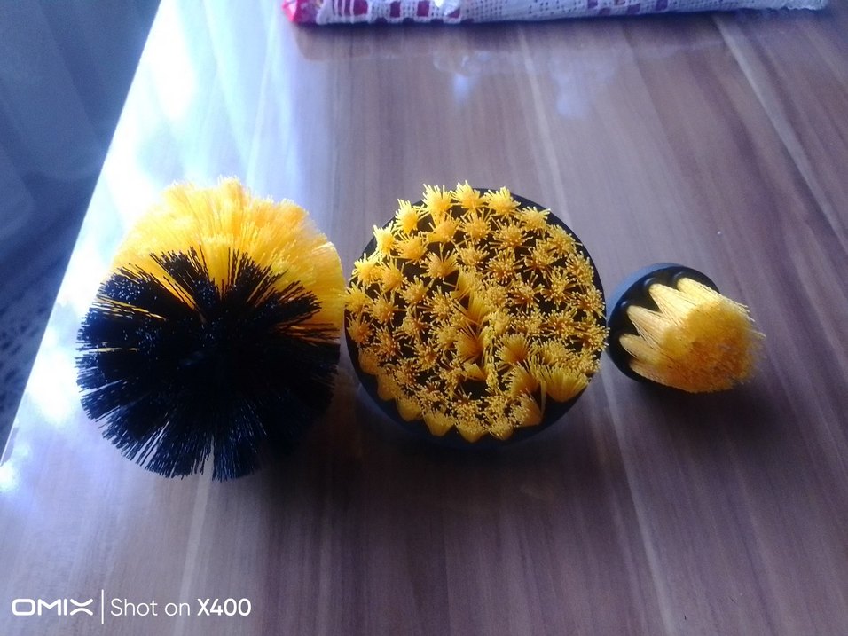 Sarı Renkli Temizlik Fırçaları Seti sıfır ürün - Görsel 5