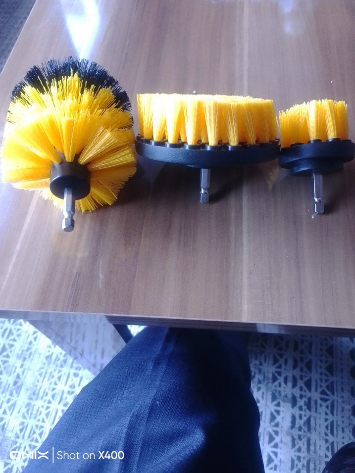 Sarı Renkli Temizlik Fırçaları Seti sıfır ürün - Görsel 2