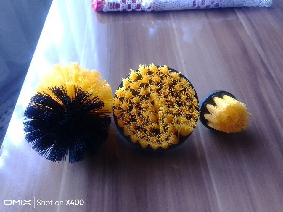 Sarı Renkli Temizlik Fırçaları Seti sıfır ürün - Görsel 4