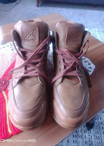 kamel renk Kinetix 45 numara hiç giyilmedi sağlam - Görsel 3