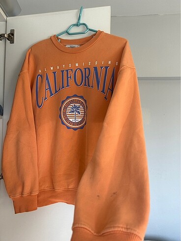 s Beden turuncu Renk Addax Turuncu California Sweatshirt