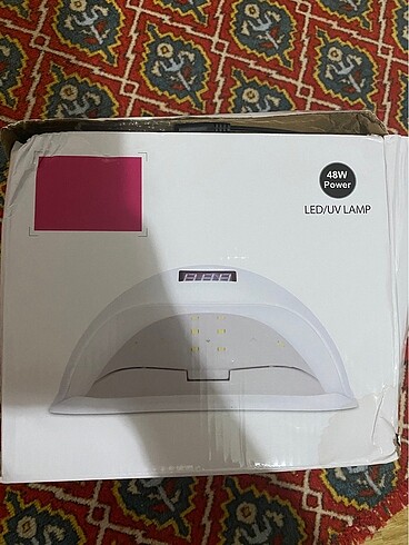 Oje ve protez tırnak jel kurutucu led lamba ve primer , base rub