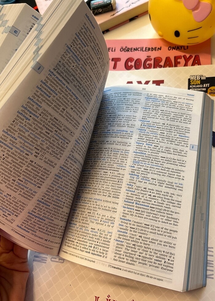 Oxford İngilizce-İngilizce sözlük - Görsel 4