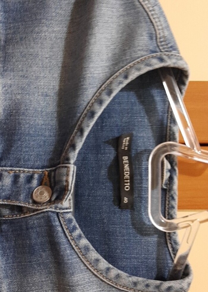 Mavi kot ceket   - Görsel 4