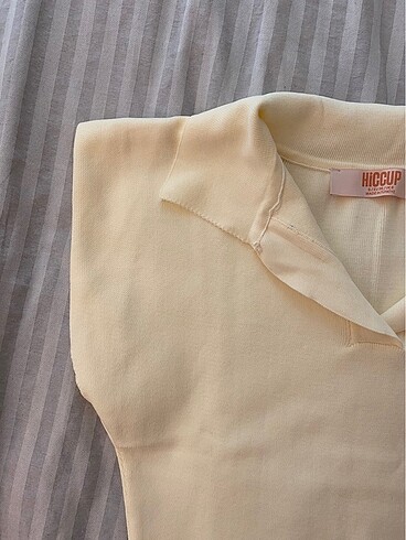 Zara polo yaka bluz