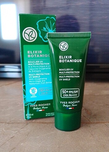 Yves Rocher güneş kremi spf 50 