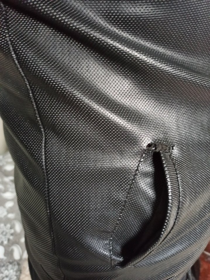 Siyah Deri Biker Ceket, Fermuarlı, Günlük - Görsel 4