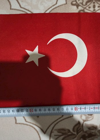 Sopalı bez Türk bayrağı - Görsel 5