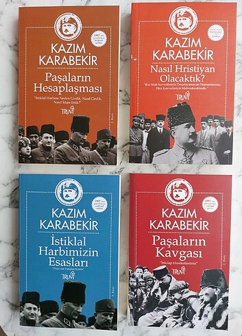 KAZIM KARABEKİR , 4LÜ KİTAP SETİ