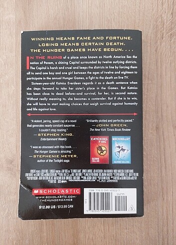 BESTSELLER, SUZANNE COLLINS, THE HUNGER GAMES, AÇLIK OYUNLARI - Görsel 4