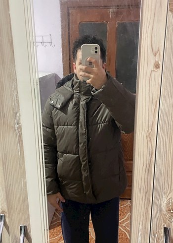 Midi Kaban, Düğmeli ve Uzun Kollu - Görsel 2