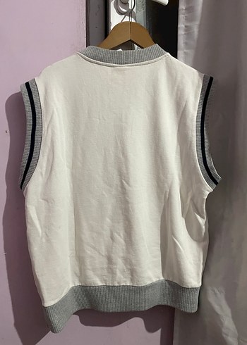 Erkek Gri Beyaz Bağlamalı tişört - Görsel 7