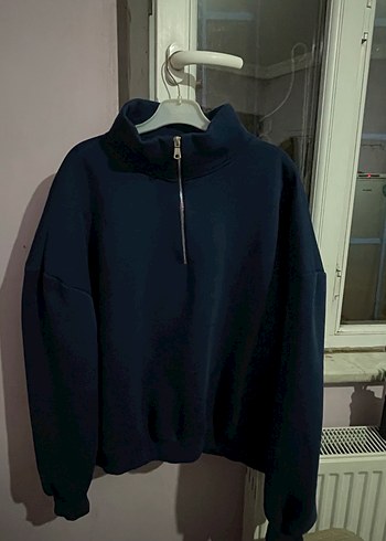 Fermuarlı Erkek Sweatshirt - Görsel 6