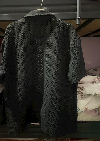 Siyah Erkek Kısa Kollu Gömlek - Görsel 7