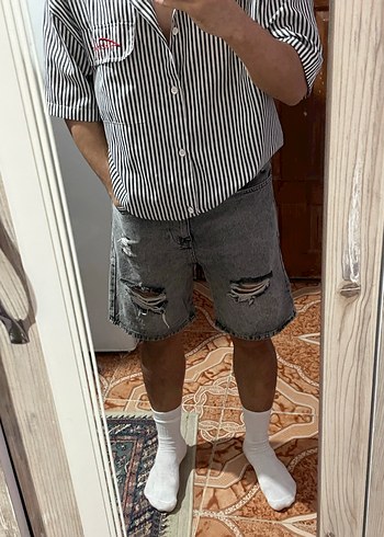 Kot şort - Görsel 3