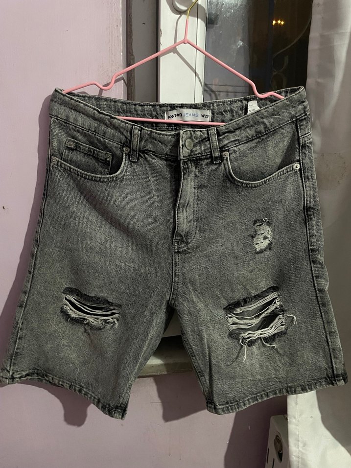 Kot şort - Görsel 5