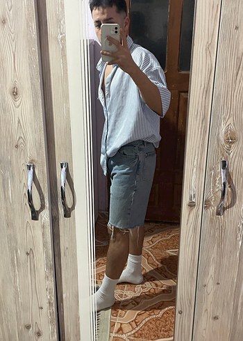 Kot şort - Görsel 4