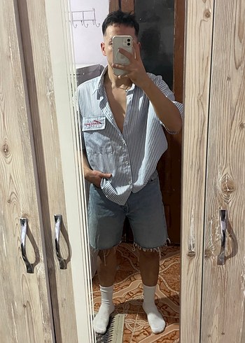 Kot şort - Görsel 3