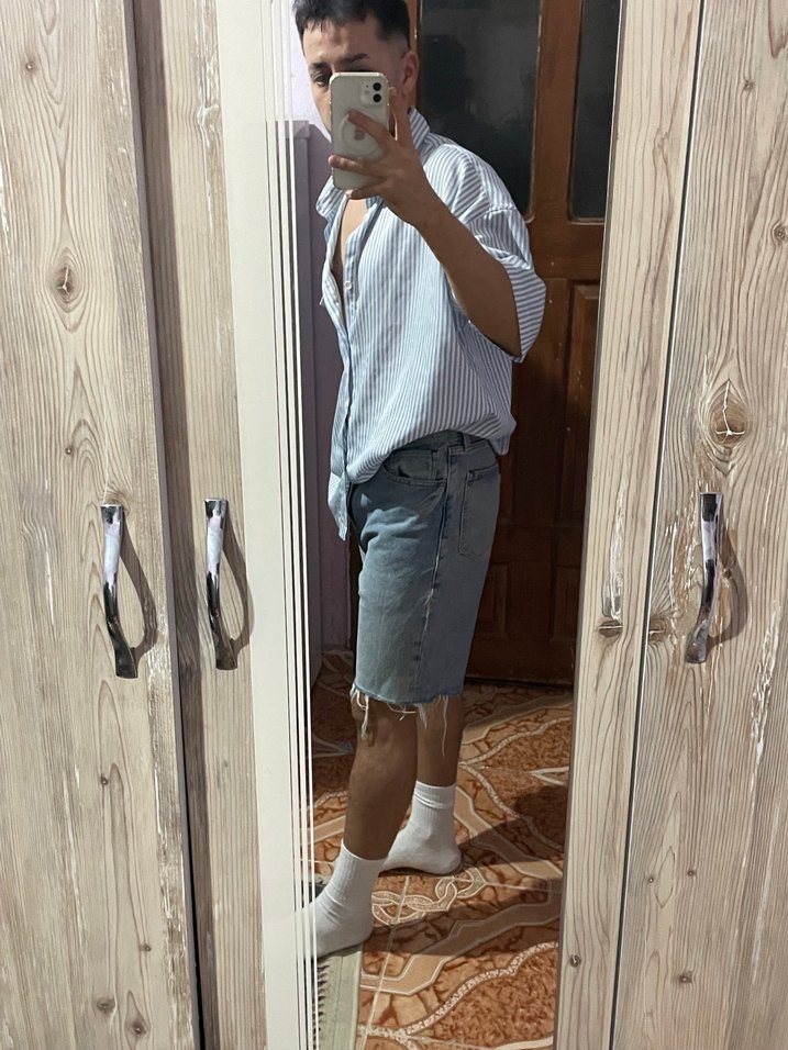 Kot şort - Görsel 4