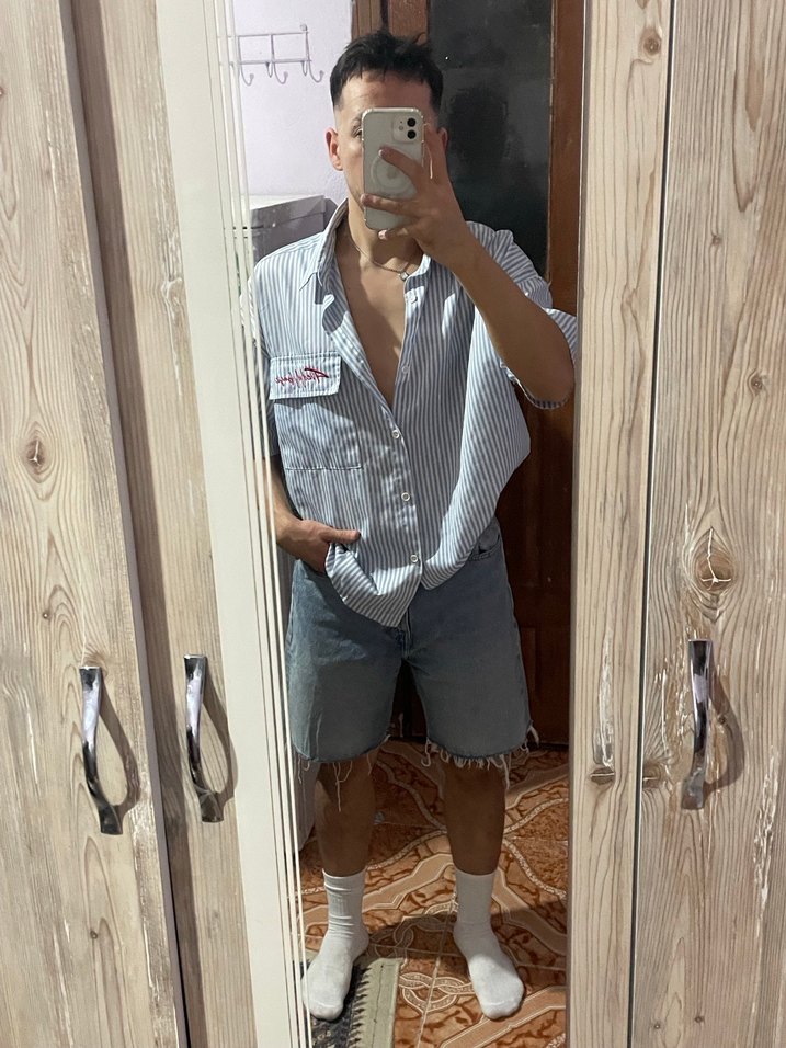 Kot şort - Görsel 3