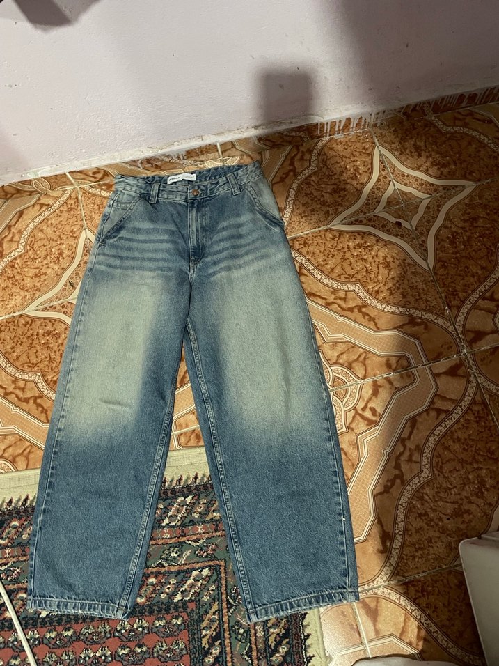 Orijinal bershka baggy pantolon - Görsel 4