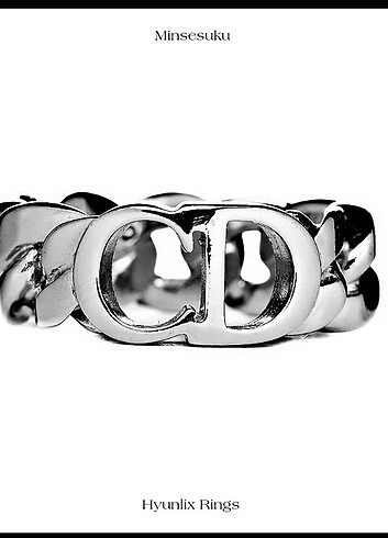 Hyunlix Cristian Dior yüzüğü 14 size 2 adet