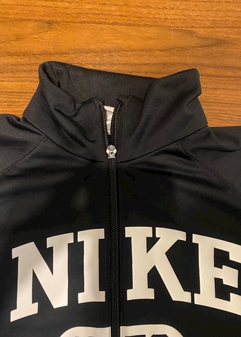 Orjinal Erkek Çocuk Siyah Nike Fermuarlı Sweatshirt - Görsel 3