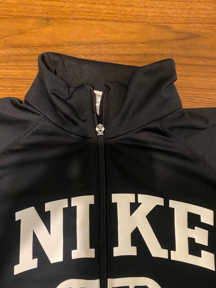 Orjinal Erkek Çocuk Siyah Nike Fermuarlı Sweatshirt - Görsel 3