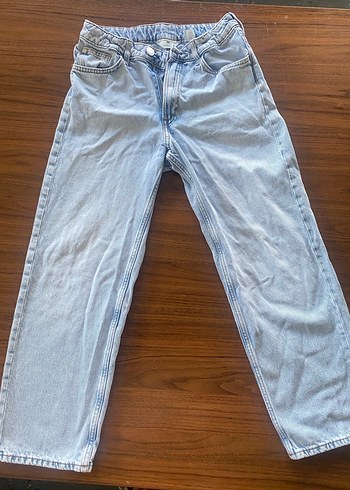 Mavi Loose Fit Denim Pantolon H&M - Görsel 4