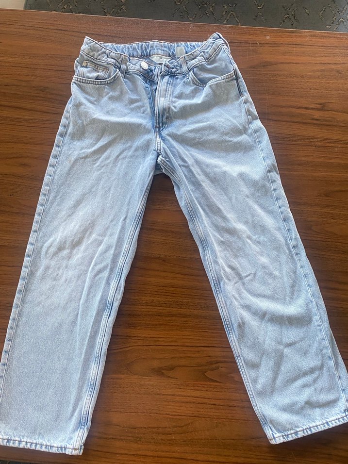 Mavi Loose Fit Denim Pantolon H&M - Görsel 3