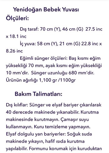 Reflü Özellikli Yenidoğan Bebek Yuvasi (0-6 Ay) - Görsel 7