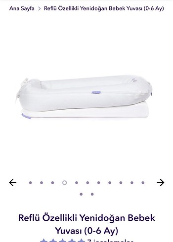 Reflü Özellikli Yenidoğan Bebek Yuvasi (0-6 Ay) - Görsel 3